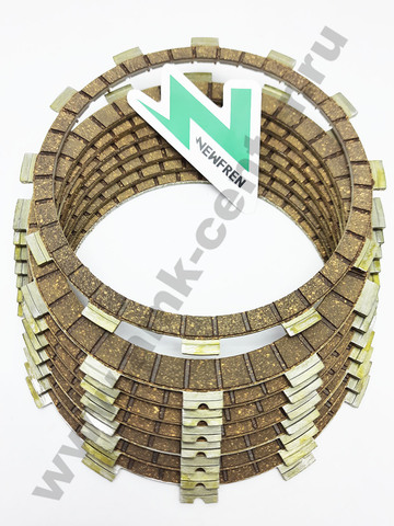 F2636A Комплект фрикционных дисков сцепления мото (FCD1102)  NEWFREN