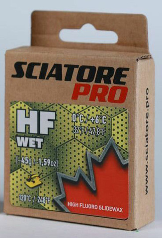 Картинка парафин Sciatore Pro HF 45гр. 6/0_бледно желтый - 1