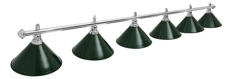 Светильник Fortuna Prestige Silver Green 6 плафонов