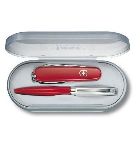 Набор нож Victorinox и ручка Caran d'Ache (4.4331.2)