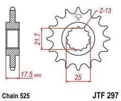 Звезда ведущая JTF297 14