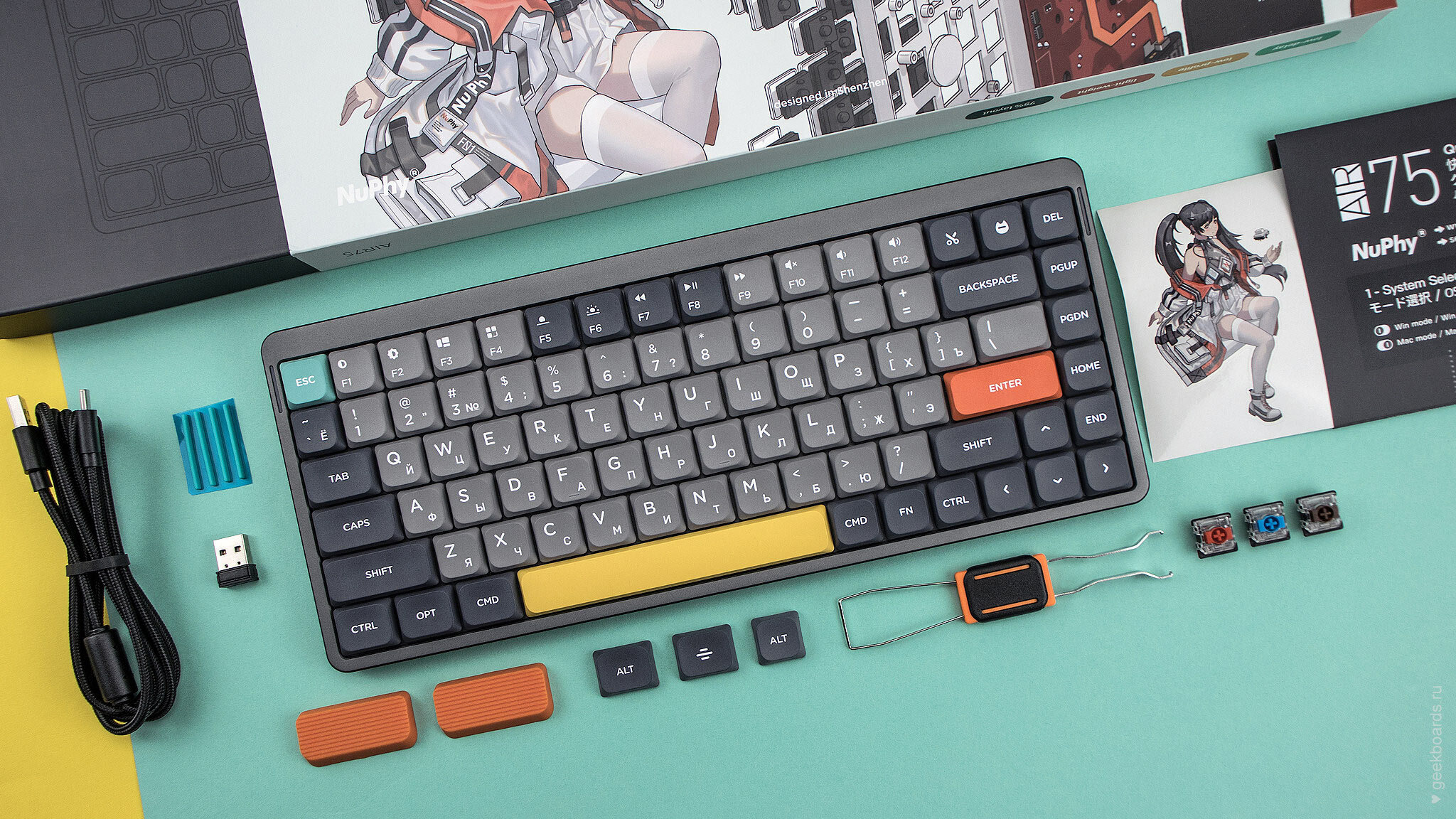 NuPhy Air75 Twilight — купить на сайте профессиональных клавиатур ...
