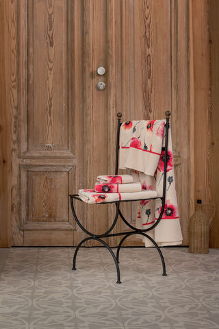 Полотенце 50x100 Feiler Klatschmohn Seashell/Coral коралловое