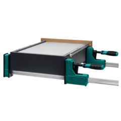 KRAFTOOL Grand-300/450, 300/450 мм, сжатие/распор, 600 кгс, глубина зажима 95 мм, корпусная струбцина (32240-30)