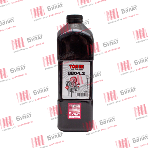 Тонер БУЛАТ BB04.2 для Brother (Чёрный, банка 700 г)