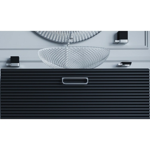 Boheme Vallessi Avantgarde 842-080-BCR Тумба, цвет: чёрный,хром