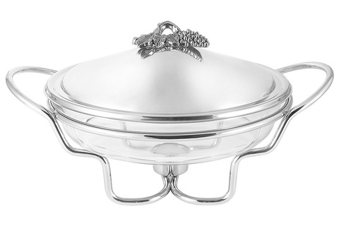 Блюдо 36х27см с подогревом Винтаж Regent