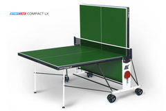 Стол теннисный Compact LX Зелёный
