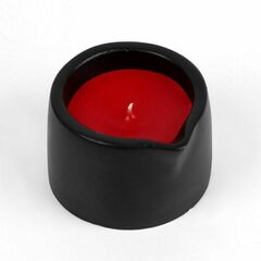 Набор из 2 низкотемпературных свечей для БДСМ «Оки-Чпоки» с ароматом земляники - 