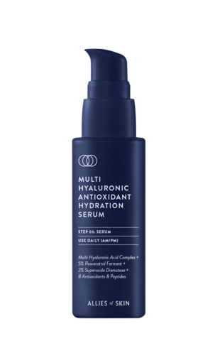 ALLIES OF SKIN Мультигиалуроновая антиоксидантная увлажняющая сыворотка Multi Hyaluronic Antioxidant Hydration Serum 30мл