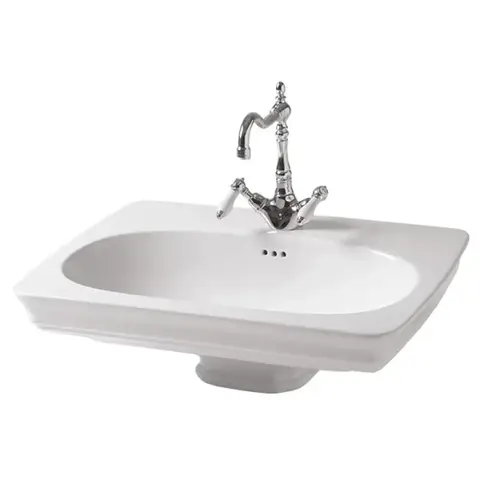 CIL001 01 00 *1 Artceram CIVITAS Раковина подвесная 68х50 см, са 1 отв под смес. цвет белый