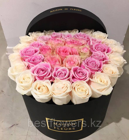 Коробка Maison Des Fleurs с розами 34