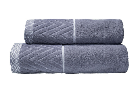 Полотенце 70x140 Garda Decor Орсетто графит