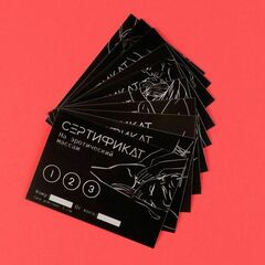 Набор из 10 сертификатов на любовные игры - 