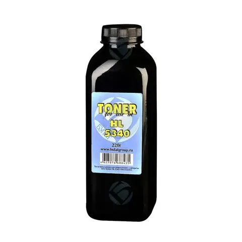 Тонер БУЛАТ для Brother HL-5340, HL-5440 (Чёрный, банка 220 г)