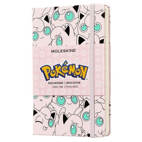 Блокнот Moleskine Limited Edition POKEMON LEPOMM710JG Pocket 90x140мм 192стр. линейка Jigglypuff