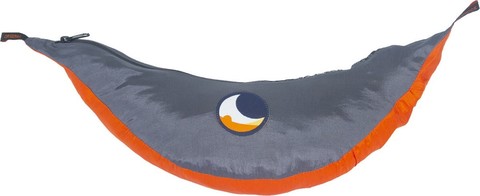 Картинка гамак туристический Ticket to the Moon king size hammock Orange/Dark Grey - 4