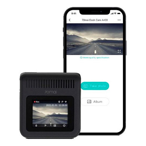 Видеорегистратор Xiaomi 70mai Dash Cam A400 + камера RC09