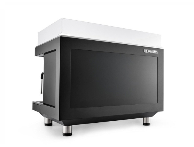 Кофемашина рожковая Sanremo Zoe Tall SAP 2гр. полуавтоматическая, черная