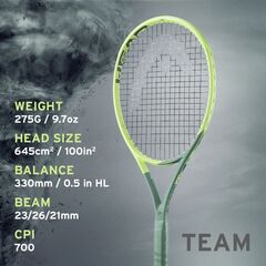 Теннисная ракетка Head Extreme Team 2022 - naciagnieta