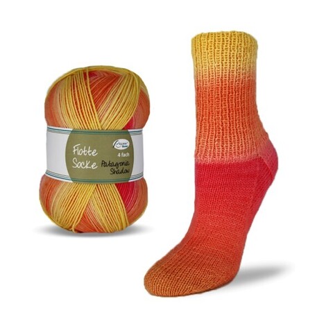 Rellana Flotte Socke Patagonia Shadow 1722