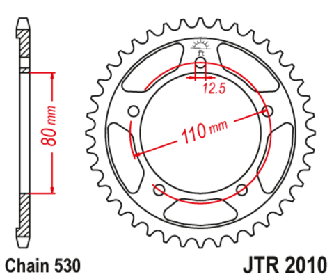 Звезда ведомая JTR2010-44