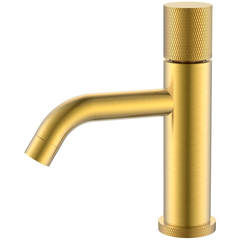 Boheme 121-MG.2 Смеситель STICK для умыв. низ. Mat Gold низкий с ручкой TOUCH фото