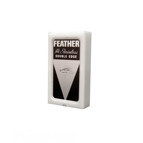 Лезвия Feather Hi-Stainless, уп. 5 шт