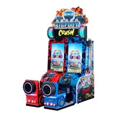 Гоночный симулятор с видео игрой для 2-х игроков «BIGFOOT Crush»