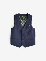 Жилет для мальчика Next M52-708, Темно-синий