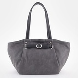 Сумка Саломея 341 македония серый + черный