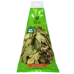 Веник дубовый с черноклёном в уп. 