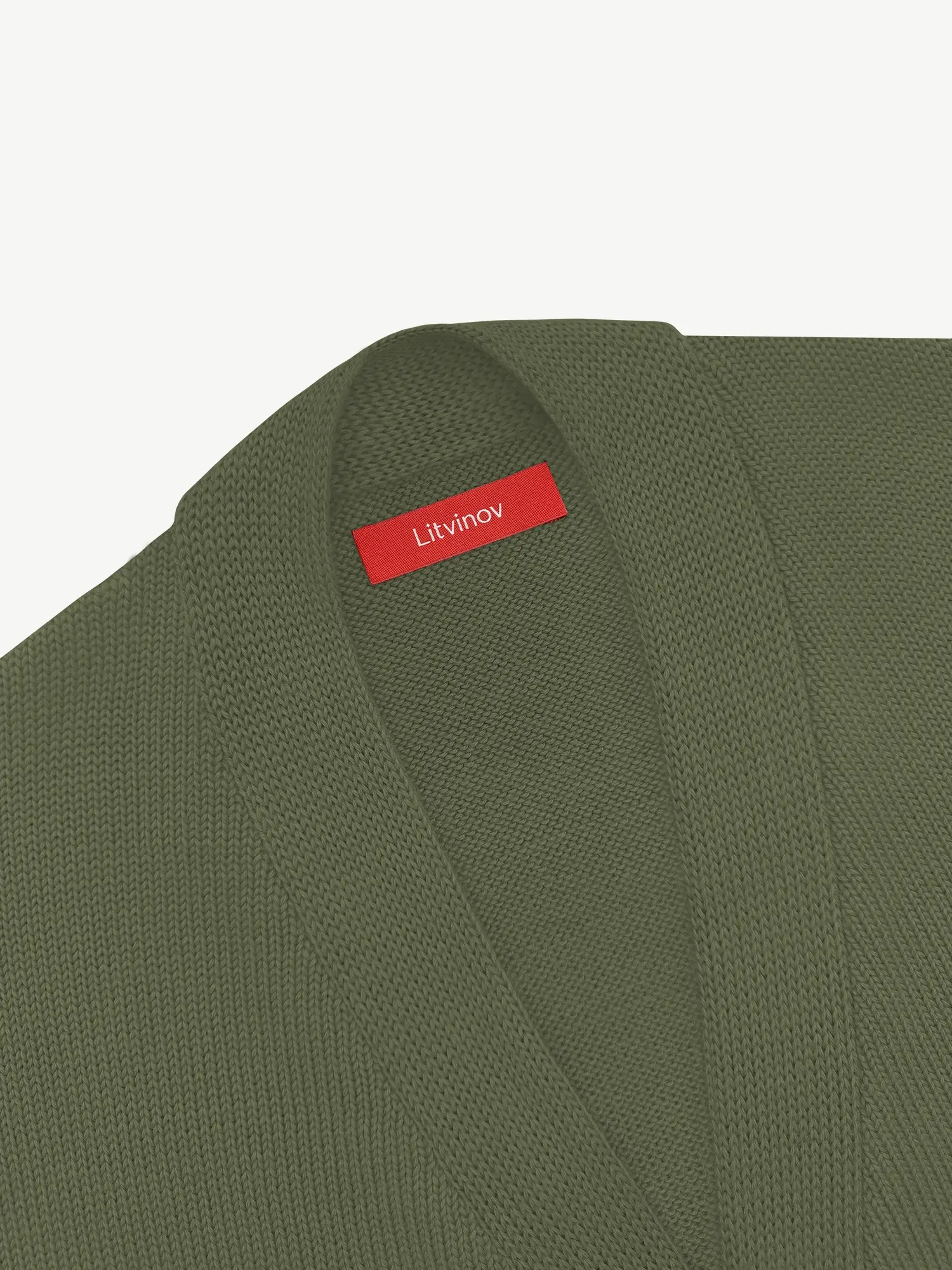 Кардиган с пуговицами из экохлопка