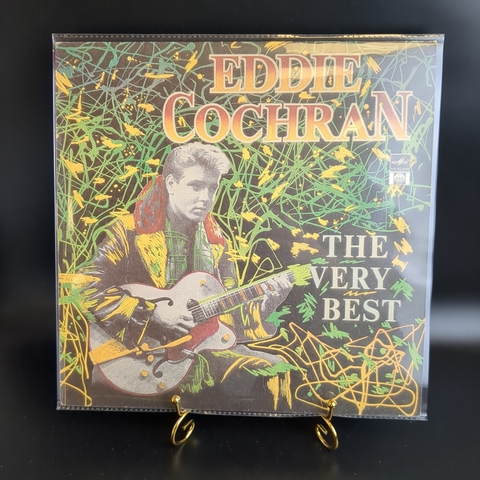 LP Eddie Cochran – The Very Best. Виниловая пластинка 12 дюймов. Русский диск 1991 год.