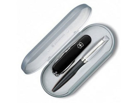 Набор нож Victorinox и ручка Caran d'Ache (4.4333.2)