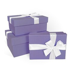 Коробка одиночная, Прямоугольник, Аметист 