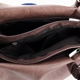 Сумка Саломея 607 македония какао + шоколад