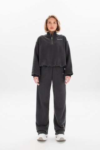 Свитшот ZIPPER WARM GRAPHITE