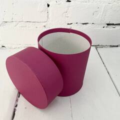 Цилиндр одиночный, Фуксия, 12*12 см, 1 шт.