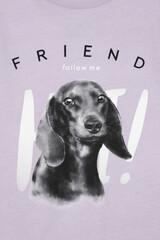 пижама  для девочки  К 1623/лепесток орхидеи,двойная клетка