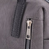 Сумка Саломея 1105 македония серый + черный