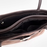 Сумка Саломея 215 эко-замша шоколад