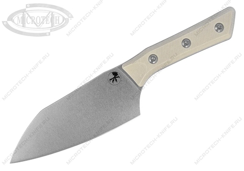 Нож Microtech Kitchen Santoku G-10 3200-10IV Ivory 