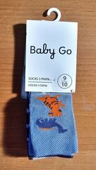 Набор носков для ребёнка, 3 пары, хлопок, размеры 9/10, 11/12, 13/14, разноцветные