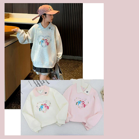 Свитшот хлопок д (5-10) 260205-LP635