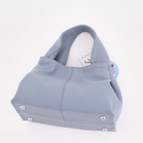 Сумка Саломея 2026 гладкий серо-голубой