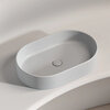 Ceramica Nova Element CN6048MSG Умывальник чаша накладная овальная, 60.8x38.5, цвет: серый матовый