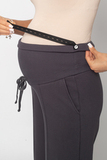 Утепленные брюки для беременных 17231 темно-серый