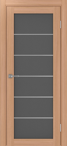 Турин_501АСС.2 молдинг алюм.хром.30 ЭКО-шпон Ясень тёмный-Графит матовое