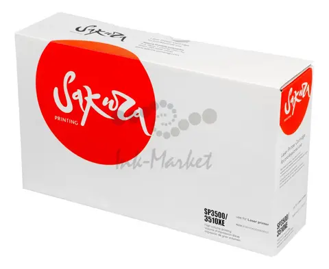 Картридж Sakura SP3500XE для Ricoh, черный, 6400 к.